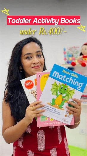 The Best Activity Books Under Rs.400 for 1-3 Years Old 📚 #shorts