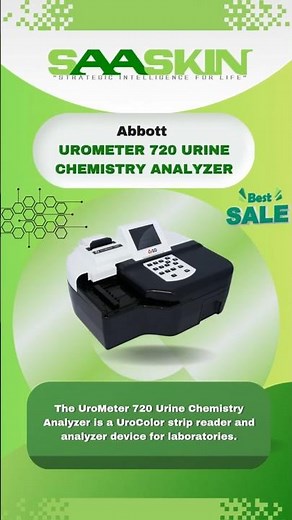 Abbott Urometer Urine Chemistry Analyzer And Urocolor Strips | Medical POCT |Catalog no - #UM0120 |