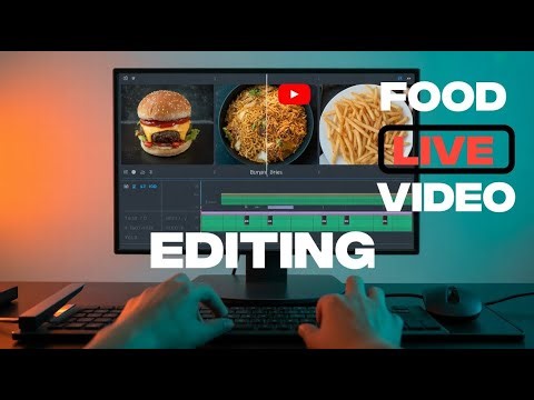 🔴 Live Editing,Reviewing Cooking videos Full Screen