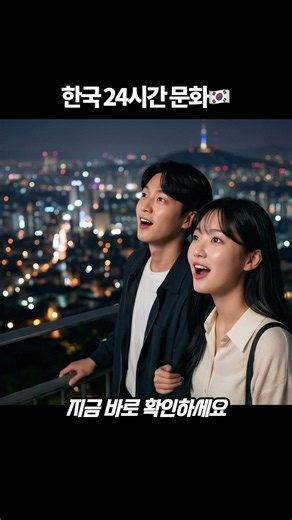 한국은 잠들지 않음! 외국인이 경악한 24시간 문화 #한국여행 #24시간문화