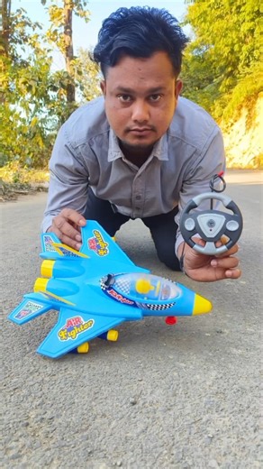 Remote control Fighter jet testing