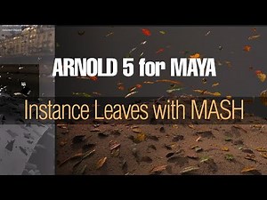 Instancing Leaves with MASH