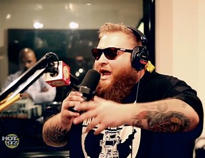Action Bronson Funkmaster Flex Freestyle On Hot 97!