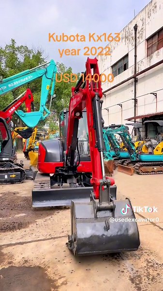 #Kubota Kx163 #Mini excavator #Kubotaexcavator #smallexcavator #Miniexcavadora #kaixiaomachinery #heavyequipment #Jennifermachinery