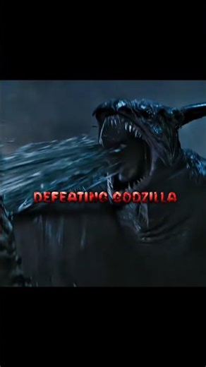 GODZILLA DESTROYS THE FLYING TITAN 🐉🔥 #edit #shortsfeed #shortsvideo #godzilla