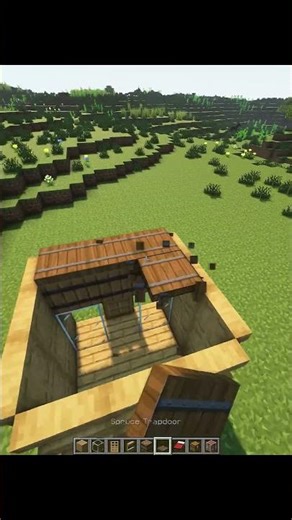 Minecraft If You Need A Survival House🤯#minecraft #shorts