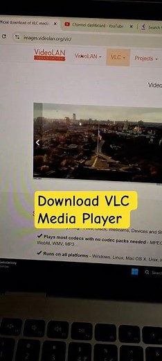 Download VLC media player in laptop#vlcmediaplayer
