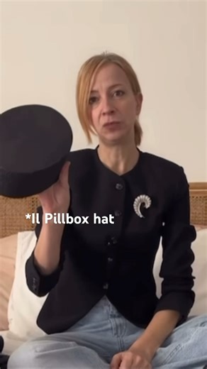 *Pillbox hat #style #moda #vintage #pillbox