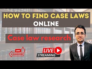 How to find case laws | Case Law Research | Online