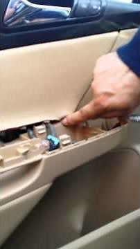vw passat b6 remove door panel cover 1