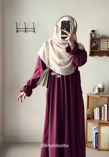 Dress Maroon 100rban: Stylish Outfits for Hijabi