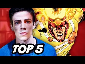 The Flash Episode 13 - TOP 5 Easter Eggs and Firestorm