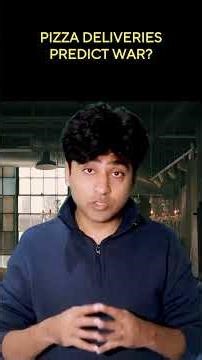 Pentagon Pizza Indicator: Why Does Late-Night Pizza Delivery Predict Global Wars