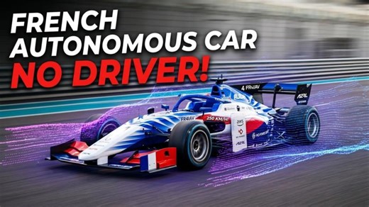 The first french autonomous racing car in A2RL challenge powered by RTMaps at 250km/h | Florian M.