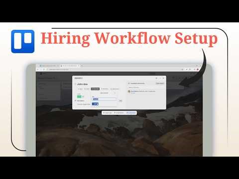 How to Use Trello for Recruitment (Hiring Pipeline Flow)