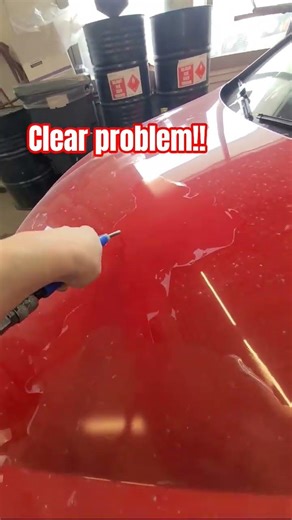 Clear painting problem. Car/Auto body repair. #auto #mechanic #automobile #cars