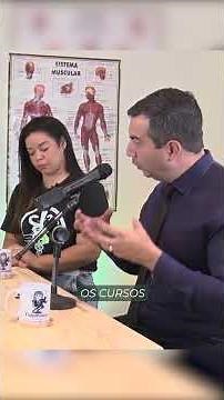 🎙️ “Formação 100% presencial é essencial!”