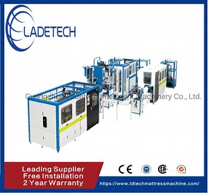[Hot Item] LDT-PSL Fully Automatic High Speed Mattress Spring Machine Pocket Spring Production Line (CE Certified)