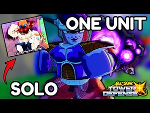 ASTDX Update 3 ! How to EASILY SOLO Trial 3 with ONE UNIT FAST | All Star Tower Defense X