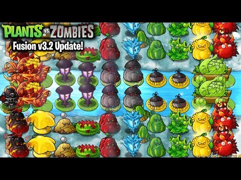 Plants vs Zombies Fusion v3.2 Update | Melon Squash, Cabbage Mortar, Garlic Doom & More | Download