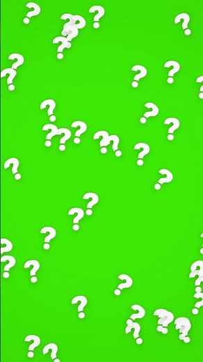 QUESTION MARKS OVERLAY | Green Screen Animation #greenscreen #subscribebutton #questionmark