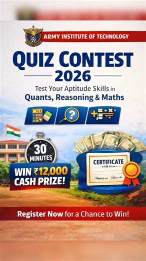 Free Online Quiz Contest 2026 🤩 || Win Cash prize and Certificates for all #shorts #contest