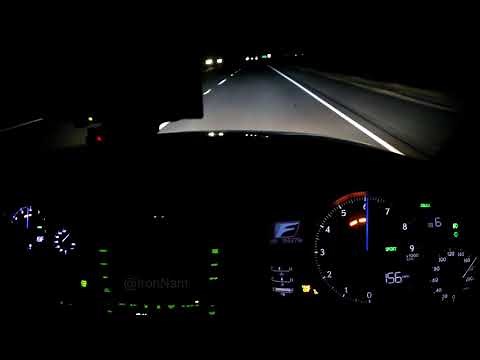 Lexus IS-F Top Speed Limiter Removed!