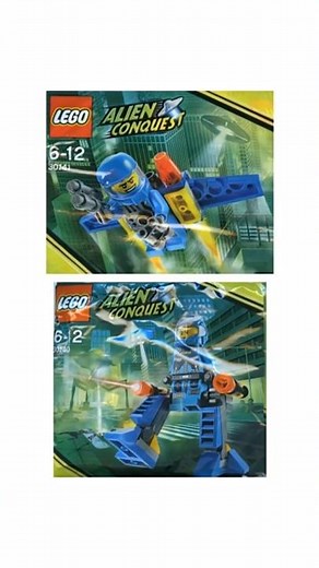 Every LEGO Alien Conquest Polybag Ranked #Shorts
