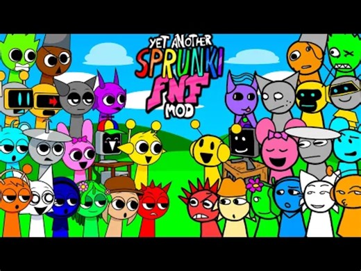 周五夜放克的又一个Sprunki FNF Mod | FNF VS Sprunki恐怖(FNF Mod