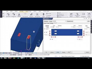 TEKLA STRUCTURE PRECAST CONCRETE BEAM