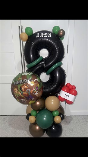 Minecraft Party Theme for Jack's 8th Birthday