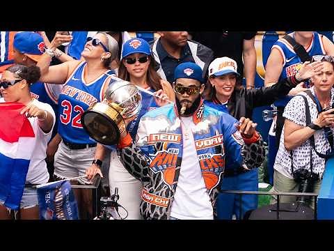 New York Knicks Championship Parade [LIVE] | ESPN