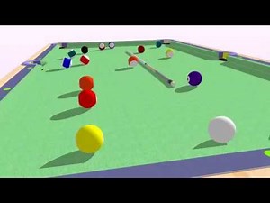 Billiard Table Sketchup Animation