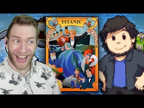 A RAPPING DOG??!! Reacting to "Titanic The Legend Goes On" - JonTron
