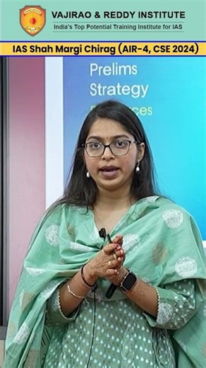 IAS Shah Margi Chirag (AIR 4, UPSC CSE 2024) | Topper’s Talk | Vajirao & Reddy