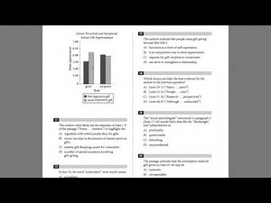 New SAT Graphs in Reading Section?!?!