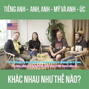 Mọi người có bao giờ thắc mắc là Tiếng Anh Anh - Anh Mỹ và Anh Úc khác nhau như thế nào không? Và phải học theo cái nào mới chuẩn? Mọi giải đáp sẽ có hết trong clip này. Đừng quên tham gia Cùng Khánh Vy học Tiếng Anh Xem clip full HD: https://www.youtube.com/watch?v=kiwp63mgP1I&t=517s | Khánh Vy