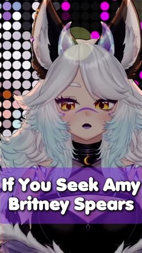 If You Seek Amy #britneyspears #vtuber #singing