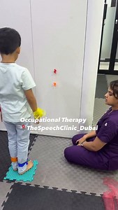 giving your child the just right challenge targeting various goals is the most important part of occupational therapy🤩 #thespeechclinicdubai#speechtherapy#occupationaltherapy#sensoryissues#sensoryintegration#autism#speechdelay#adhd | The Speech Clinic Dubai