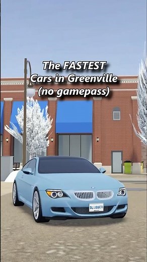 FASTEST NO-GAMEPASS Cars in Greenville! 🚗