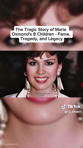 The Tragic Story of Marie Osmond's 8 Children