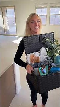 did I miss anything ?? 🤨 #diy #craft #giftbasket making a housewarming basket