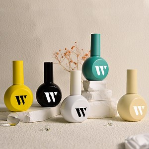 [Hot Item] 30ml Nail Polish Bottle Glass Bottle Empty Glue Brush Silk Screen Logo Large Capacity Cosmetics Glass Bottle