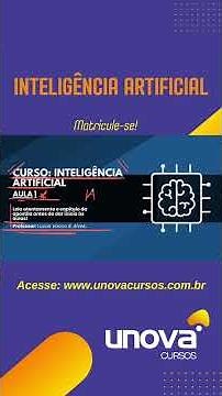 Curso de Inteligência Artificial Online e Gratuito da Unova
