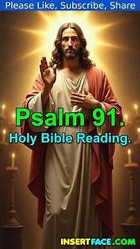 Psalm 91. Bible Reading. Jesus Christ. Divine Protection, Peace, and Promises of Safety.