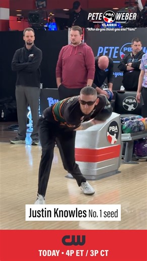 Paying homage to a living legend 😎 Watch the PBA Pete Weber Classic finals TODAY at 4p ET/3p CT on The CW. | Professional Bowlers Association (PBA)