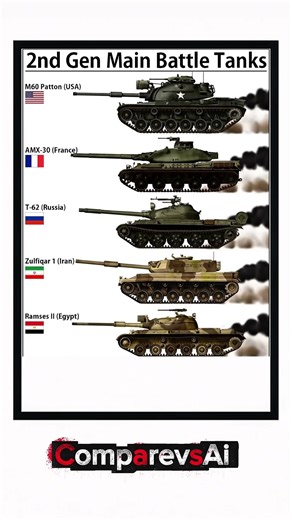 2nd Generation Main Battle Tanks Showdown |