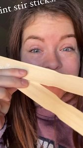 Did you know you can use paint stir sticks for more than just stirring paint??? #paintsticks #diy #dıy #diyhomeprojects #diyprojects #diycrafts #cabinetdoors #customcabinetry #customcabinets #woodworking #kitchen #kitchenmakeover | Life Is What You Make It