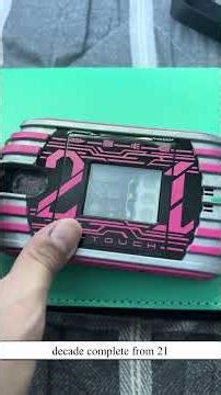 K-touch 21 #kamenrider #kamenriderdecade #maskrider #คาเมนไรเดอร์#仮面ライダー