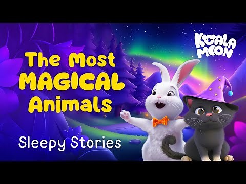 The Most Magical Animals 🐰🪄 Calming Sleep Stories For Kids | Bedtime Stories Read Aloud